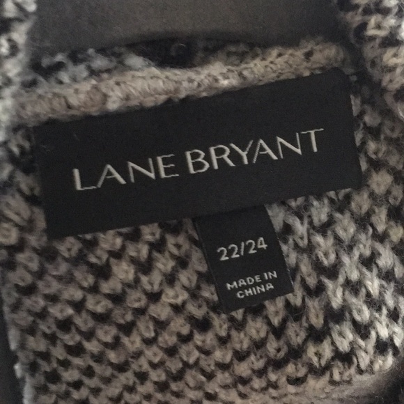 Lane Bryant jacket zebra print with leather trim - Picture 3 of 5